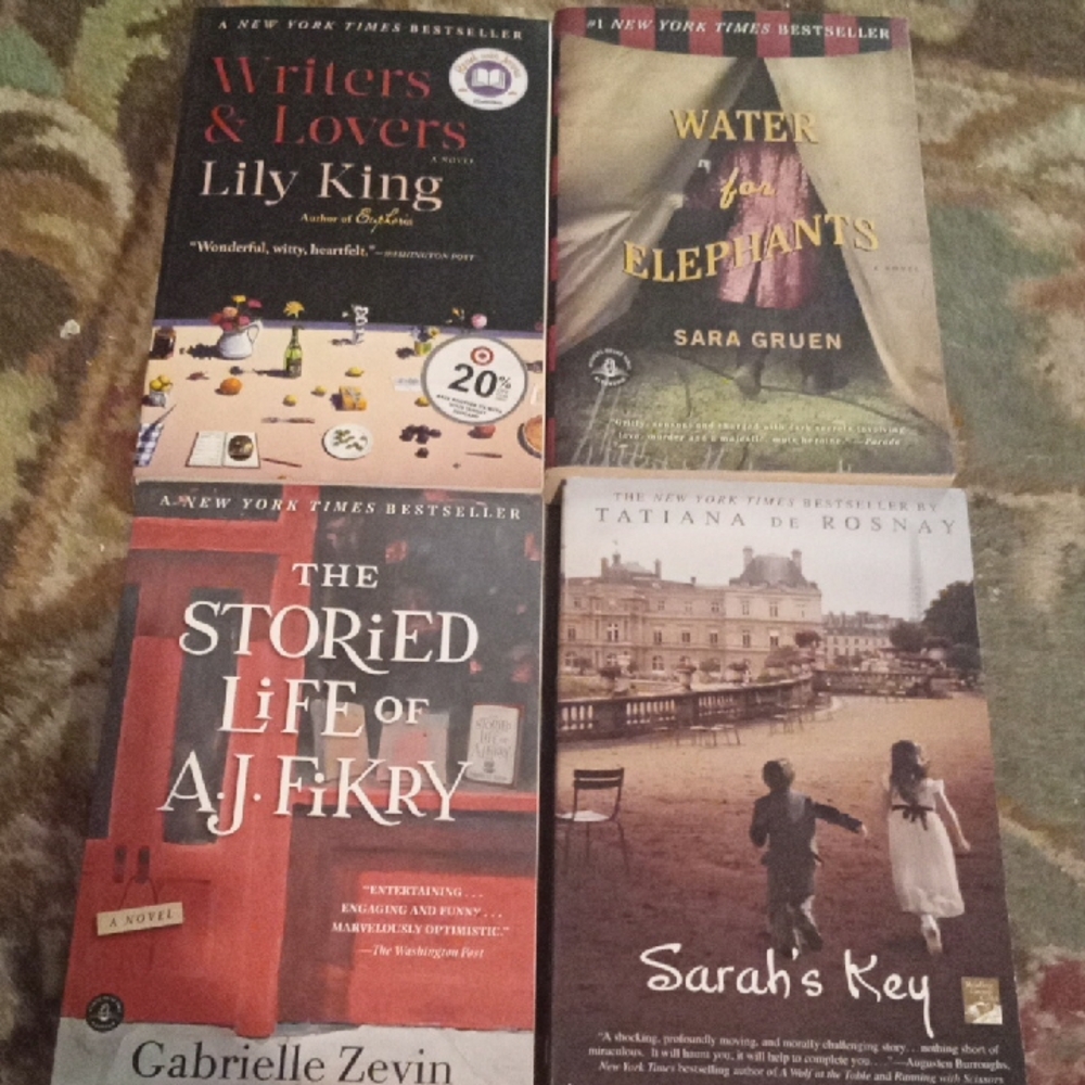 Set Of 4 Paperback Novels
